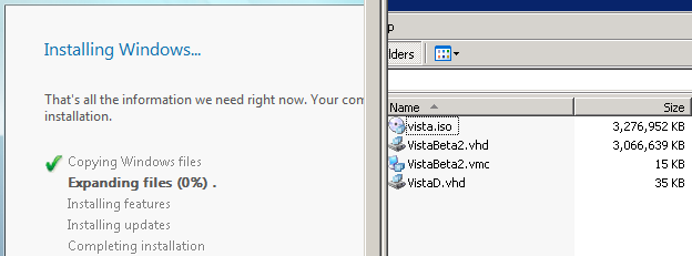 Vista 파일 복사